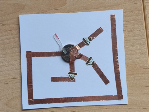 This is a Scheme of the complex circuit (Light OFF)