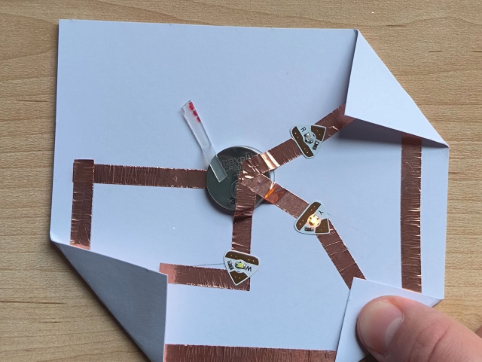 This is a Scheme of the complex circuit (Yellow Light ON)