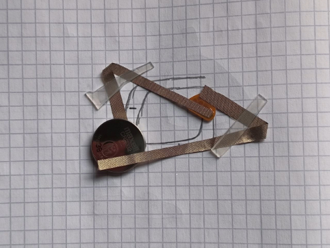 This is a circuit for the lamp drawing