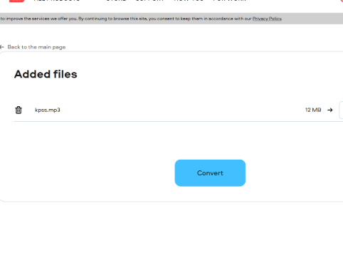 File Conversion Process