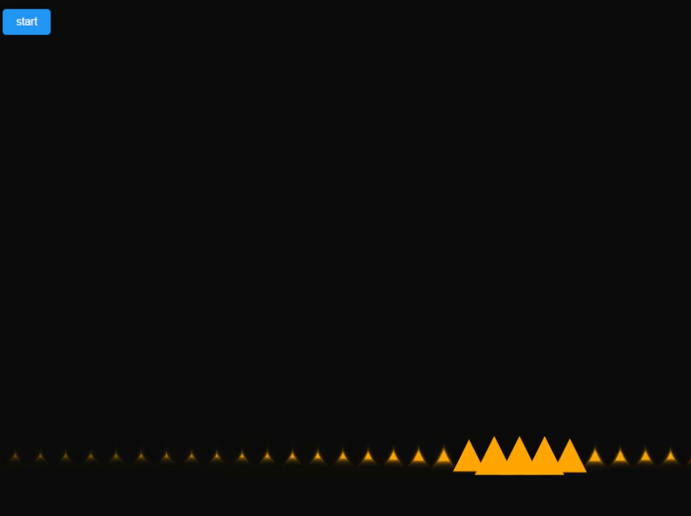Yellow Triangle Pattern