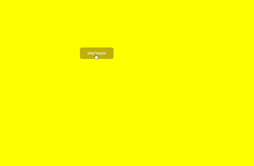 Bright Yellow Background with Button that turns on the sound